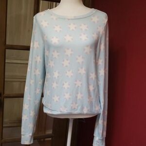 𝅺Wildfox Star Hearts Sweater NWOT